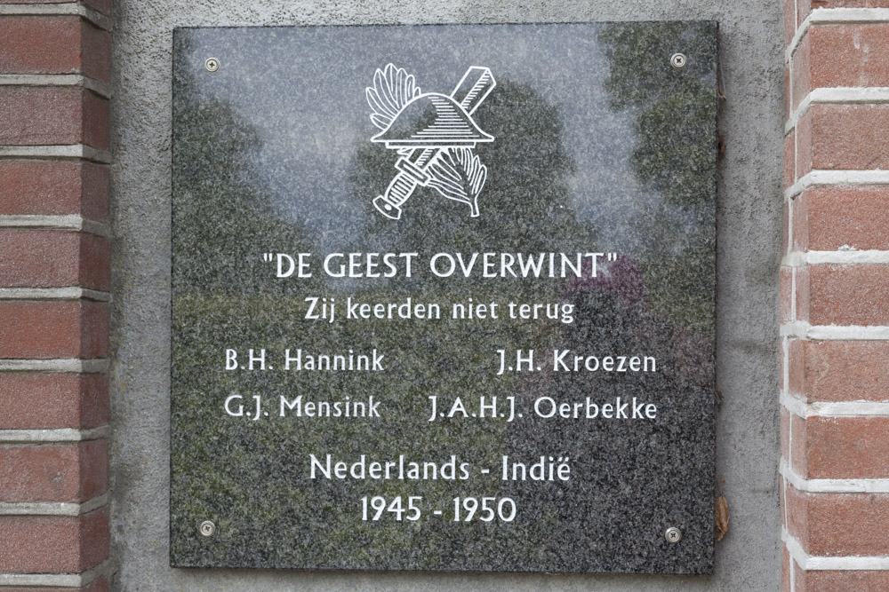 Memorial Dutch East Indies Tubbergen