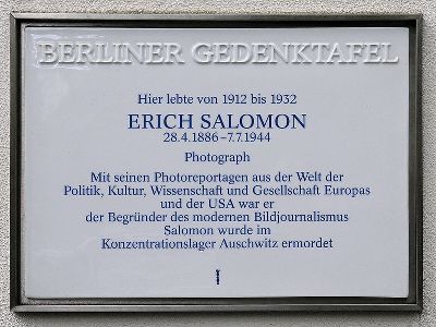 Gedenkteken Erich Salomon