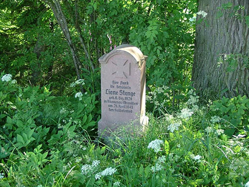 Memorial Stone Liane Stange