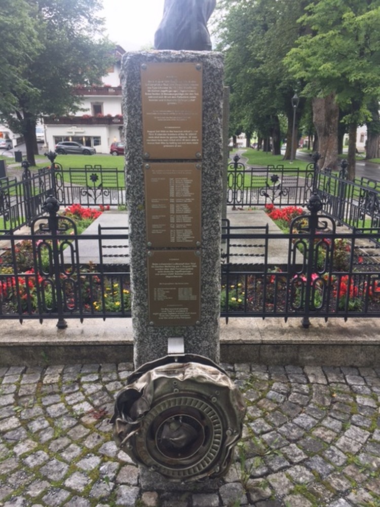 Monument Luchtgevecht Ehrwald