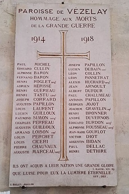 Memorial Basilica Vézelay #4