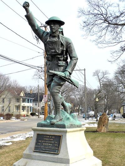 Monument Veteranen Eerste Wereldoorlog Elgin