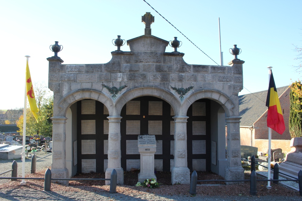 Belgische Oorlogsgraven Rebecq-Rognon