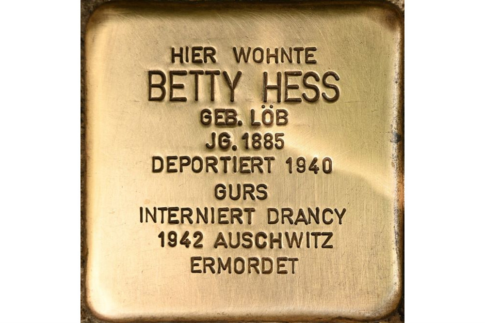 Stolpersteine Hauptstrasse 86 #2