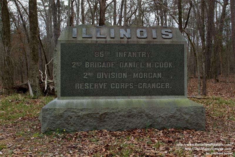 Monument 85th Illinois Infantry