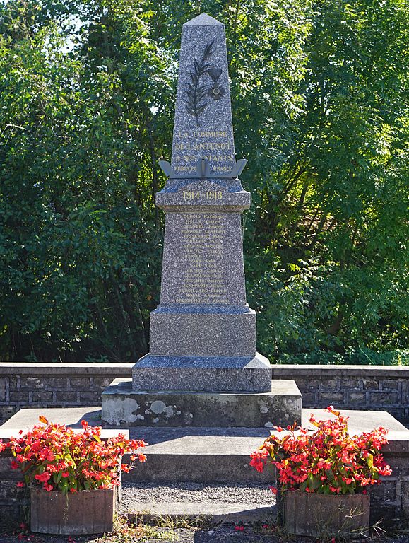 Monument Eerste Wereldoorlog Lantenot