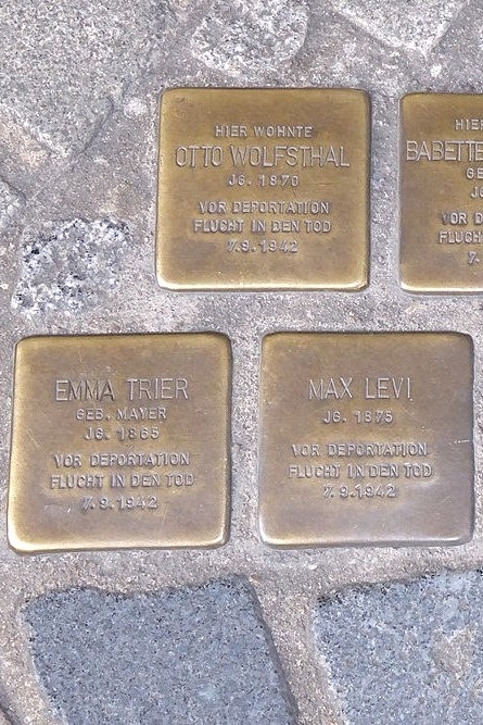 Stolpersteine Herstallstrae 39 #4