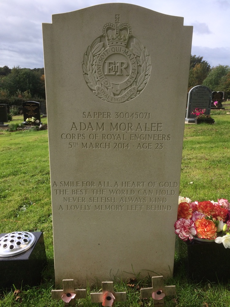 Brits Oorlogsgraf Greenside Cemetery
