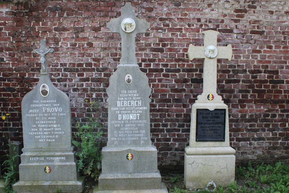 Belgische Oorlogsgraven Poperinge