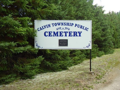 Commonwealth War Grave Calvin Township Public Cemetery