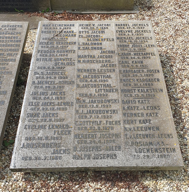 Monument Jewish Cemetery Gan Hasjalom Hoofddorp #3