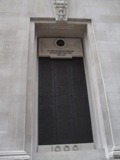 Lloyd's of London WW1 and WW2 memorial