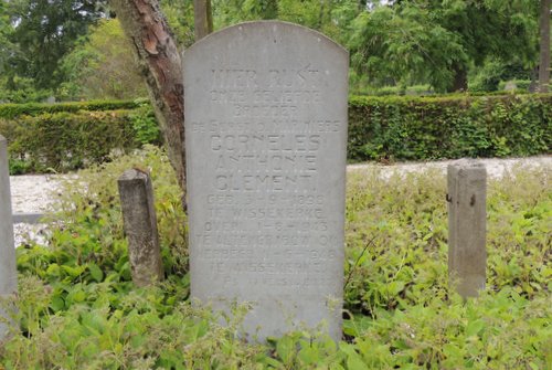 Dutch War Grave Corniles Anthonie Clement