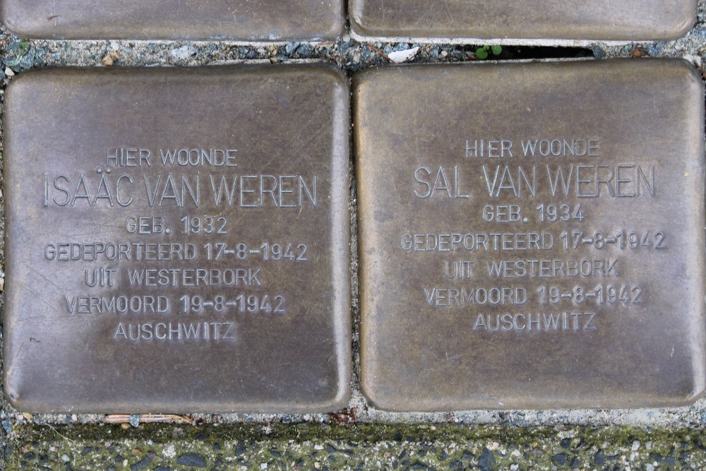 Stolpersteine van Heurnstraat 216 #4