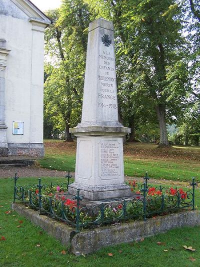 War Memorial Millemont