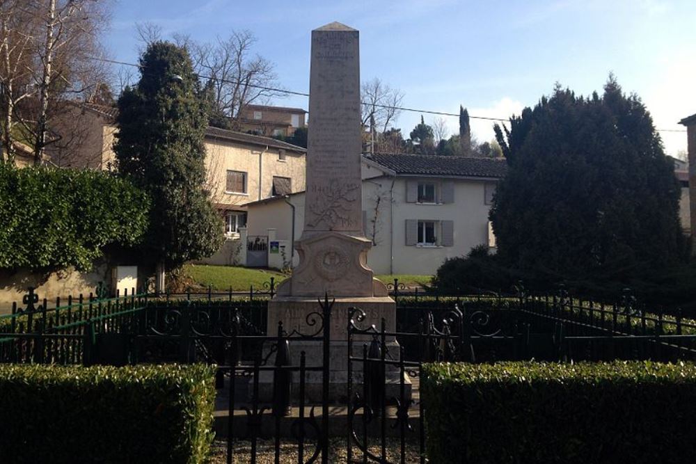 War Memorial Cailloux-sur-Fontaines