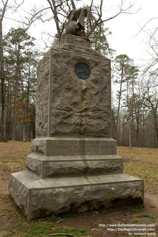 32nd Indiana Infantry Monument