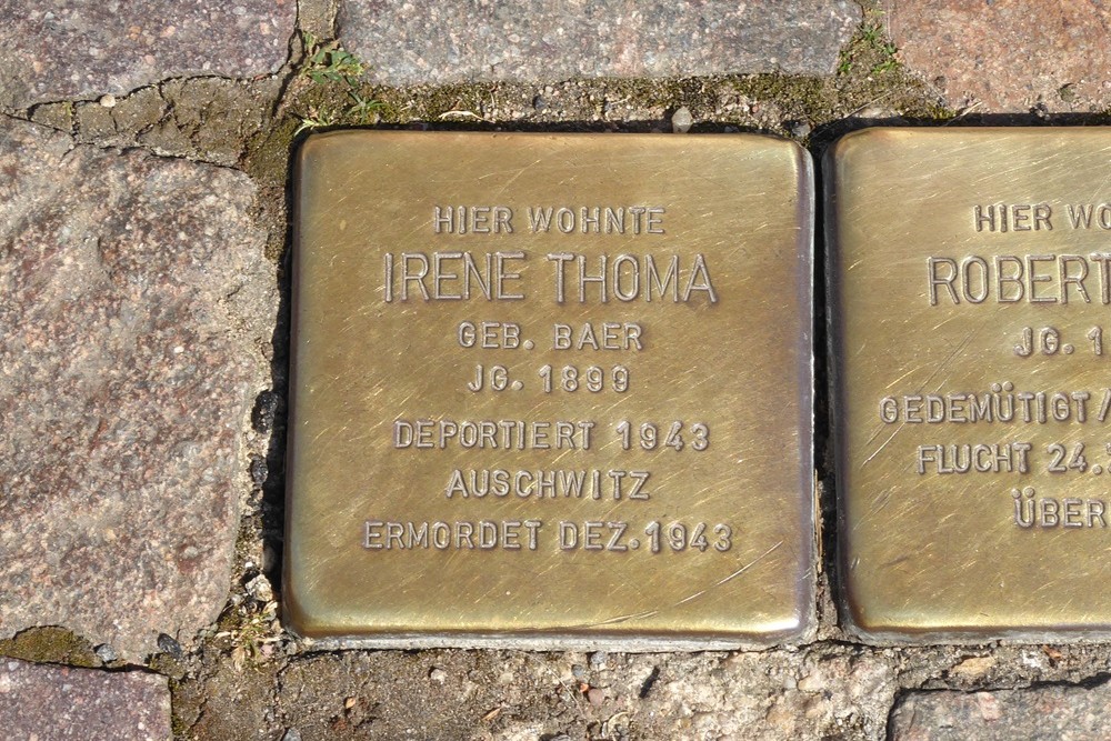 Stolpersteine Steinheimer Strasse 17 #3