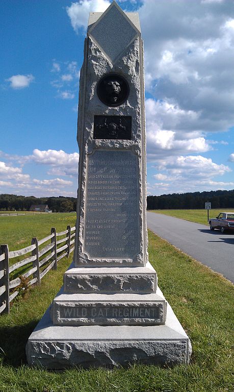 Monument 105th Pennsylvania Volunteer Infantry 