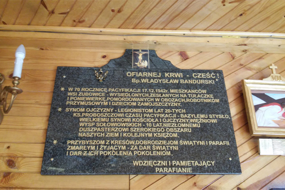 Zubowice War Memorial