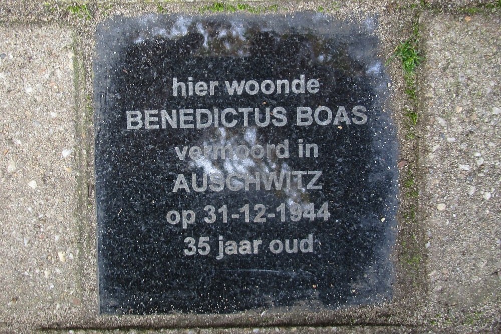 Memorial Stones Rubensstraat 25 #3