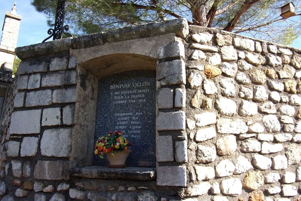 Monument Eerste Wereldoorlog Bnivay-Ollon