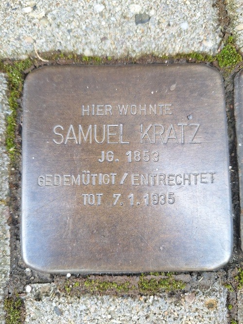 Stolpersteine Im Altwerk 12 #2