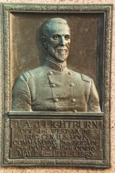 Gedenkteken Colonel Joseph A. J. Lightburn (Union)