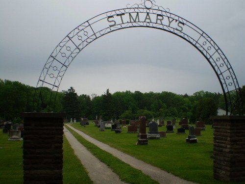 Oorlogsgraf van het Gemenebest St. Mary's Roman Catholic Cemetery