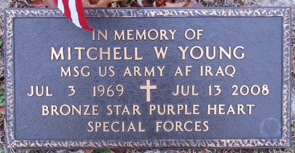 American War Grave Special Forces Association Memorial Garden