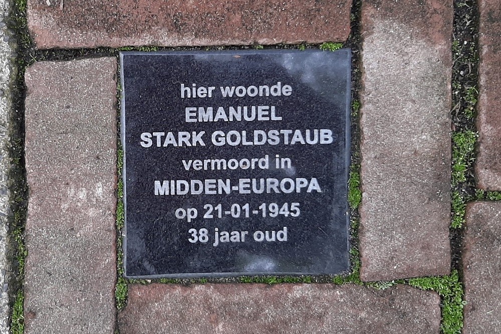 Memorial Stone Stephensonstraat 53