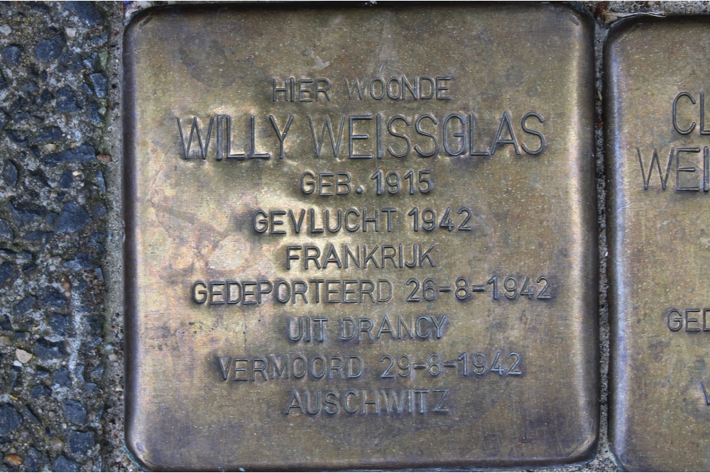 Stolpersteine Jacob Catsstraat 92 #2