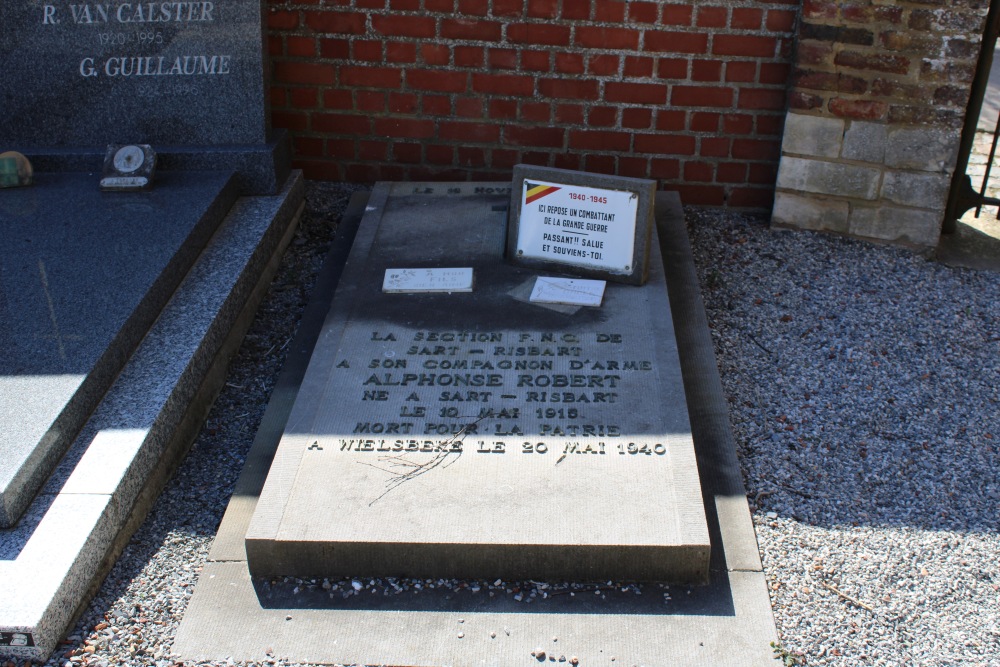Belgian War Grave Sart-Risbart