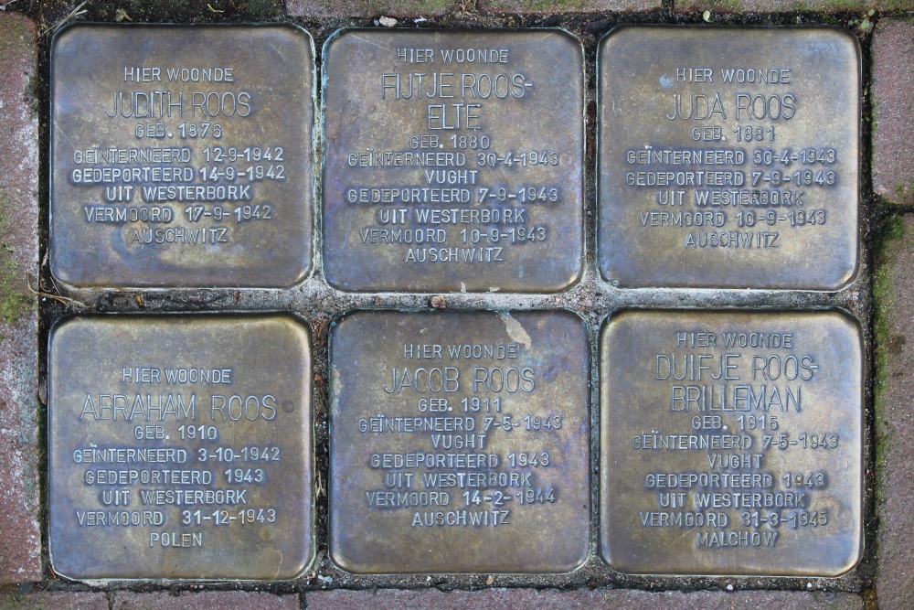 Stolpersteine Nieuwe Amstelstraat 3 #1