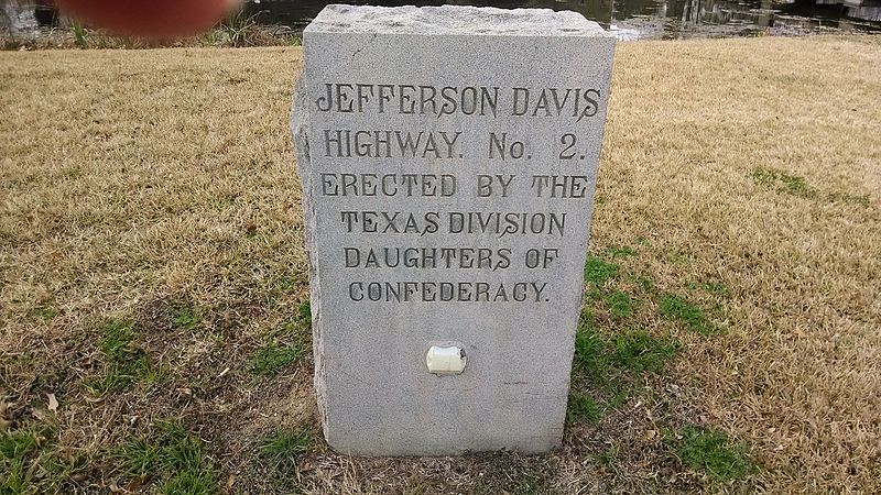 Marker Jefferson Davis Highway