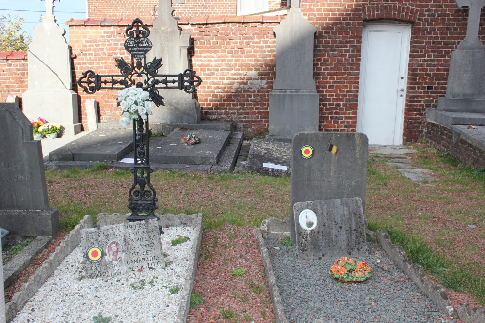 Belgische Oorlogsgraven Anvaing