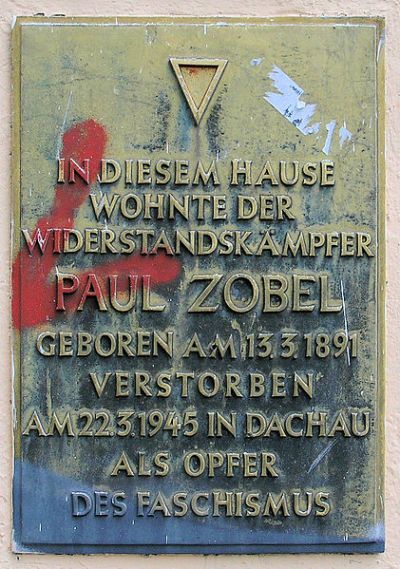 Gedenkteken Paul Zobel