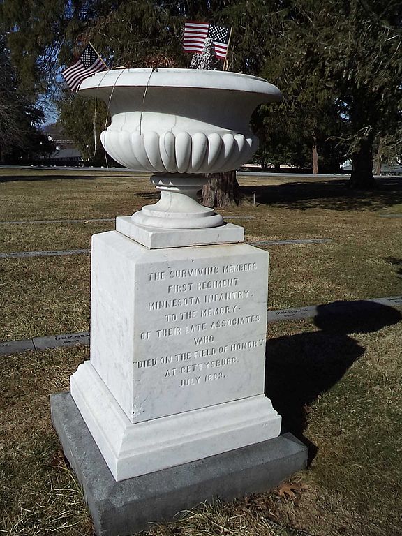 1st Minnesota Volunteer Infantry Regiment Memorial Urn