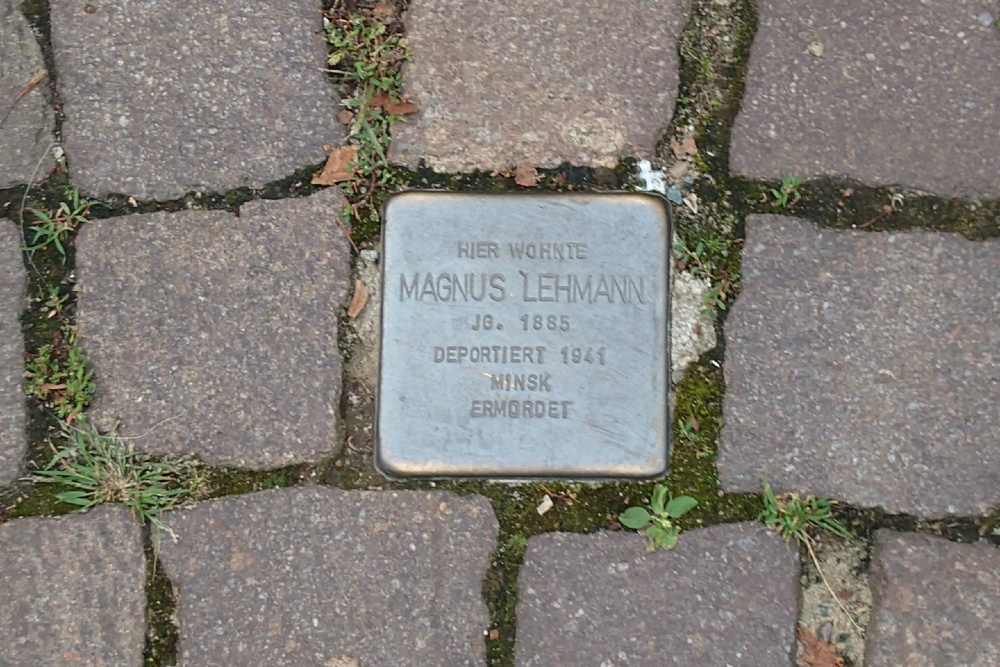 Stolperstein Groe Strae 42 #1