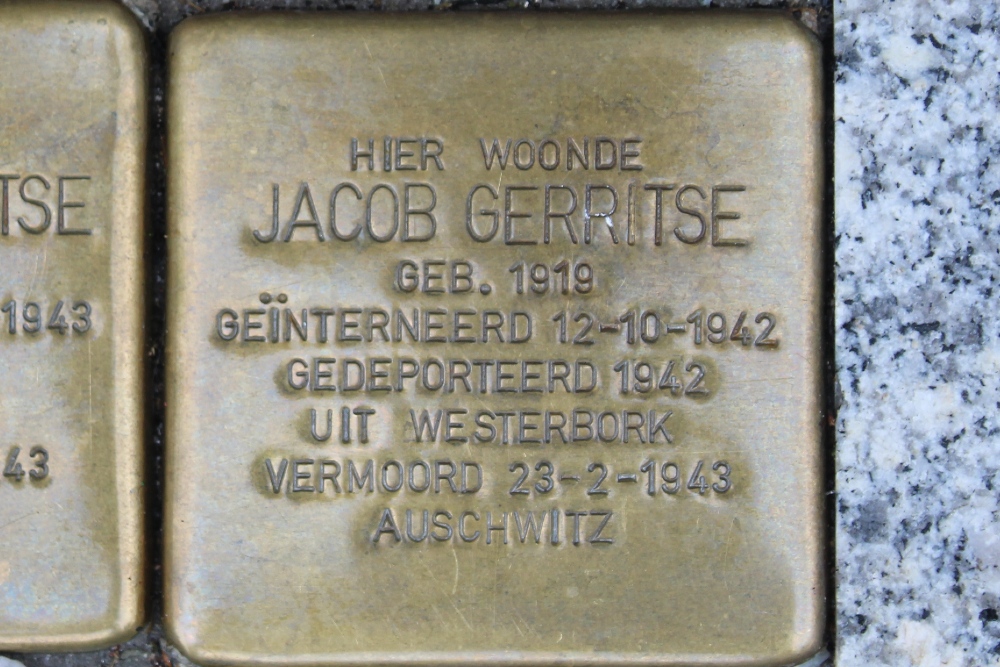 Stolpersteine Amstel 47 #3