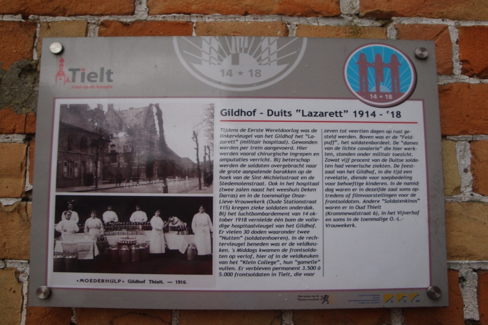 Gildhof Tielt First World War