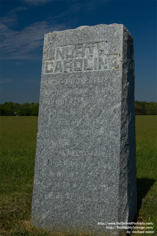 Monument 39th North Carolina Infantry