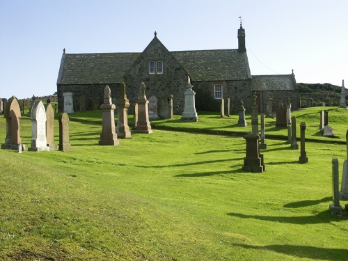 Oorlogsgraf van het Gemenebest Kirkmaiden Parish Churchyard