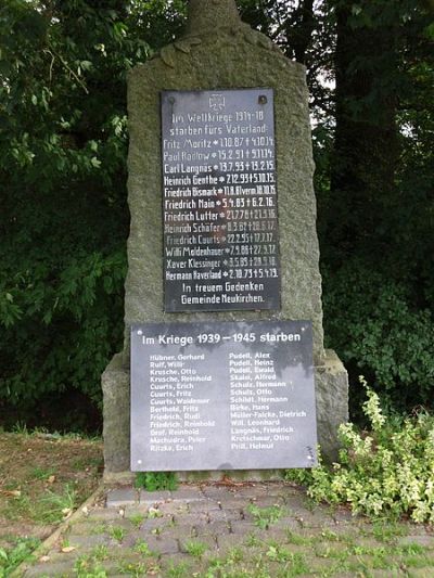 War Memorial Neukirchen