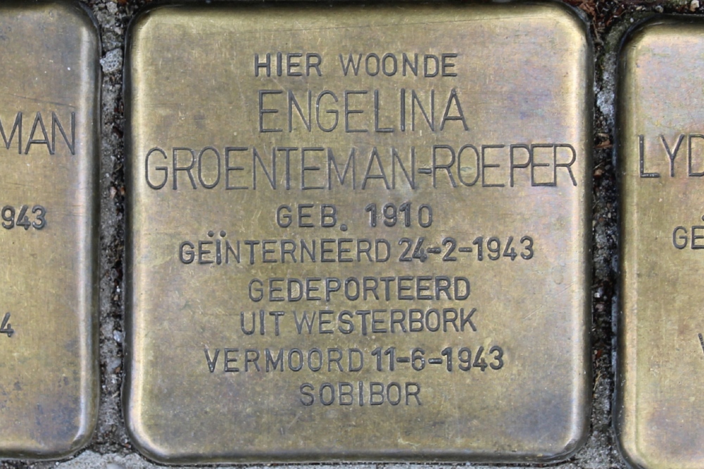 Stolpersteine Plantage Middenlaan 14 #3