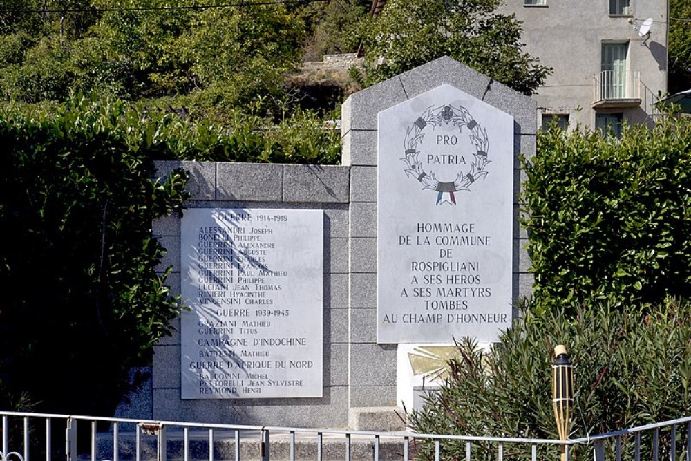 War Memorial Rospigliani