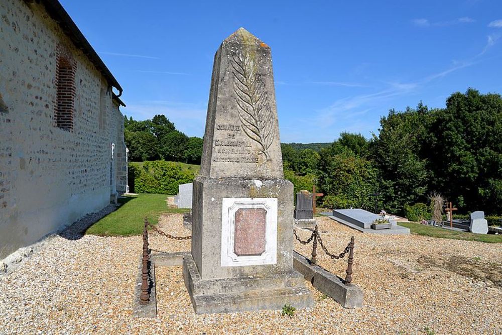 Monument Eerste Wereldoorlog Englesqueville-en-Auge