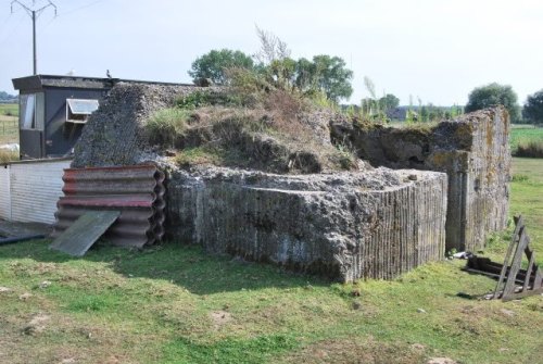 Remains British Bunker Wittenhuisstraat
