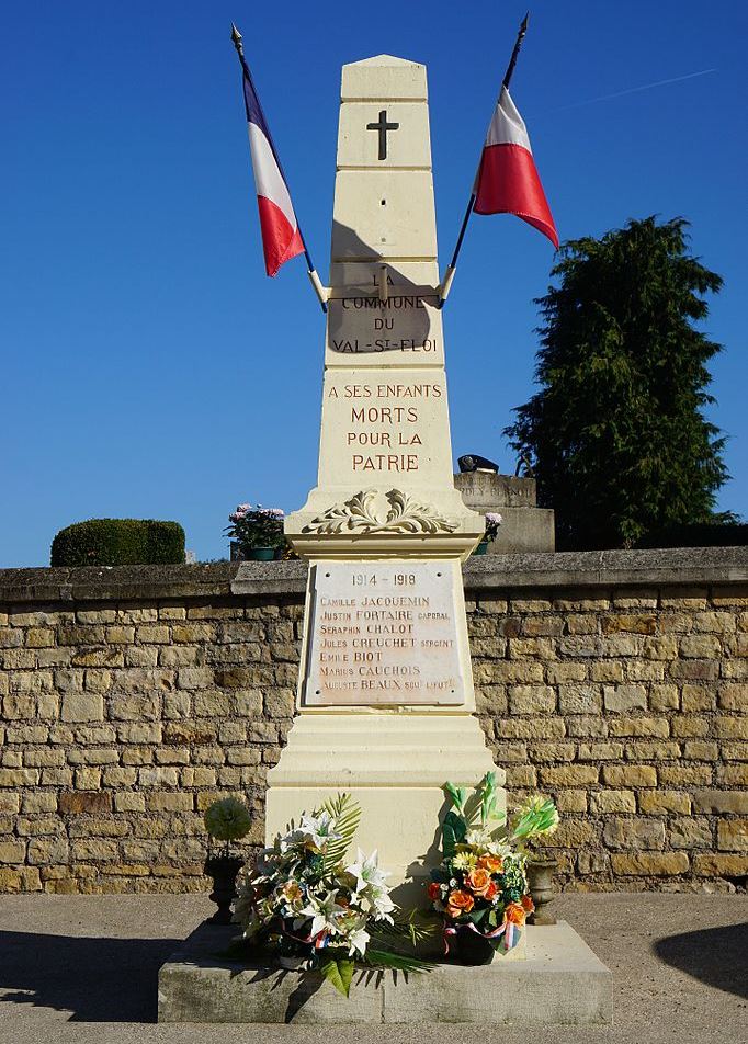 Monument Eerste Wereldoorlog Le Val-Saint-loi