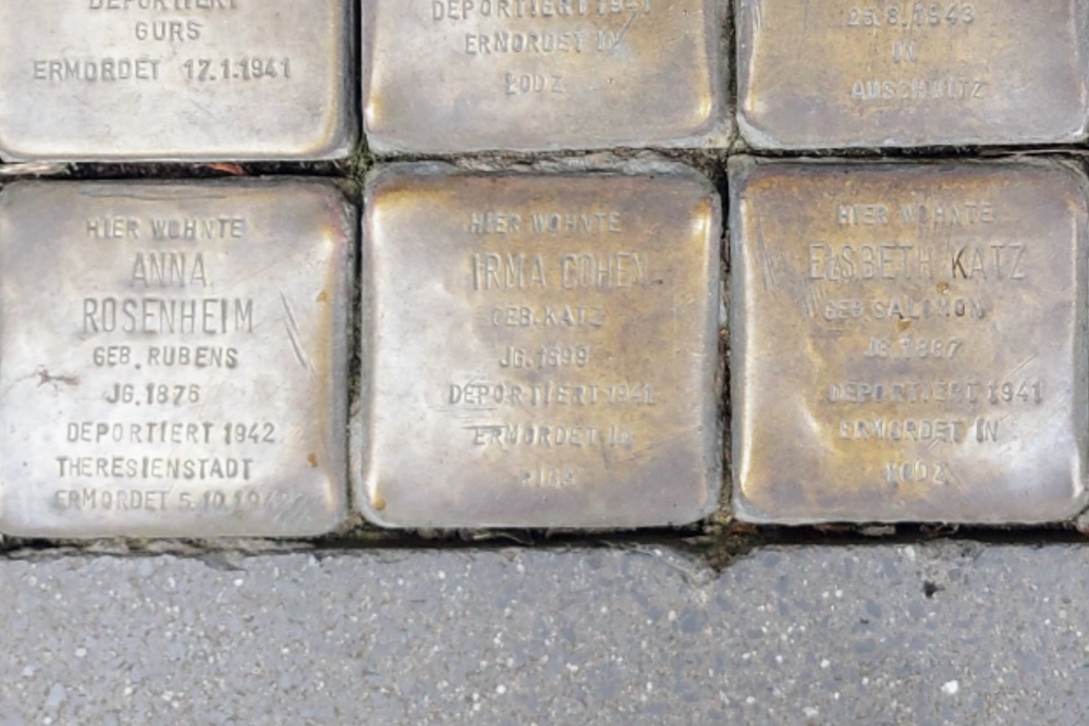 Stolpersteine Engerserstrae. 6 #5